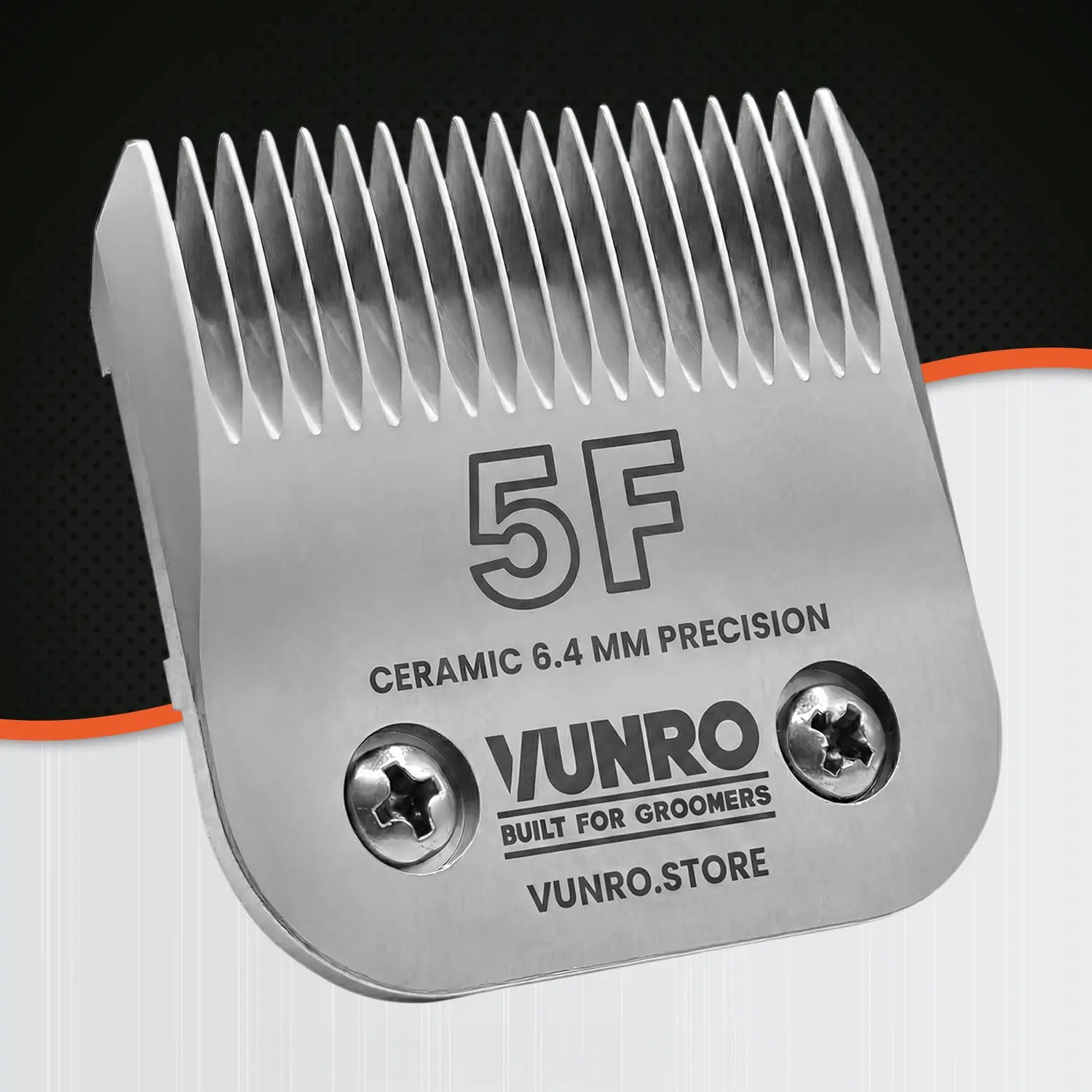 5F Ceramic Dog Clipper Blade (6.4 mm) by VUNRO