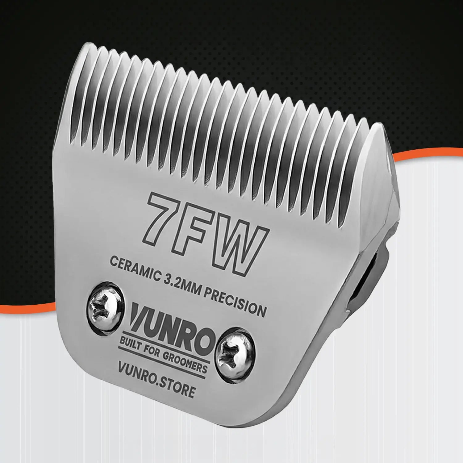 7FW Ceramic Dog Clipper Blade (3.2 mm) by VUNRO