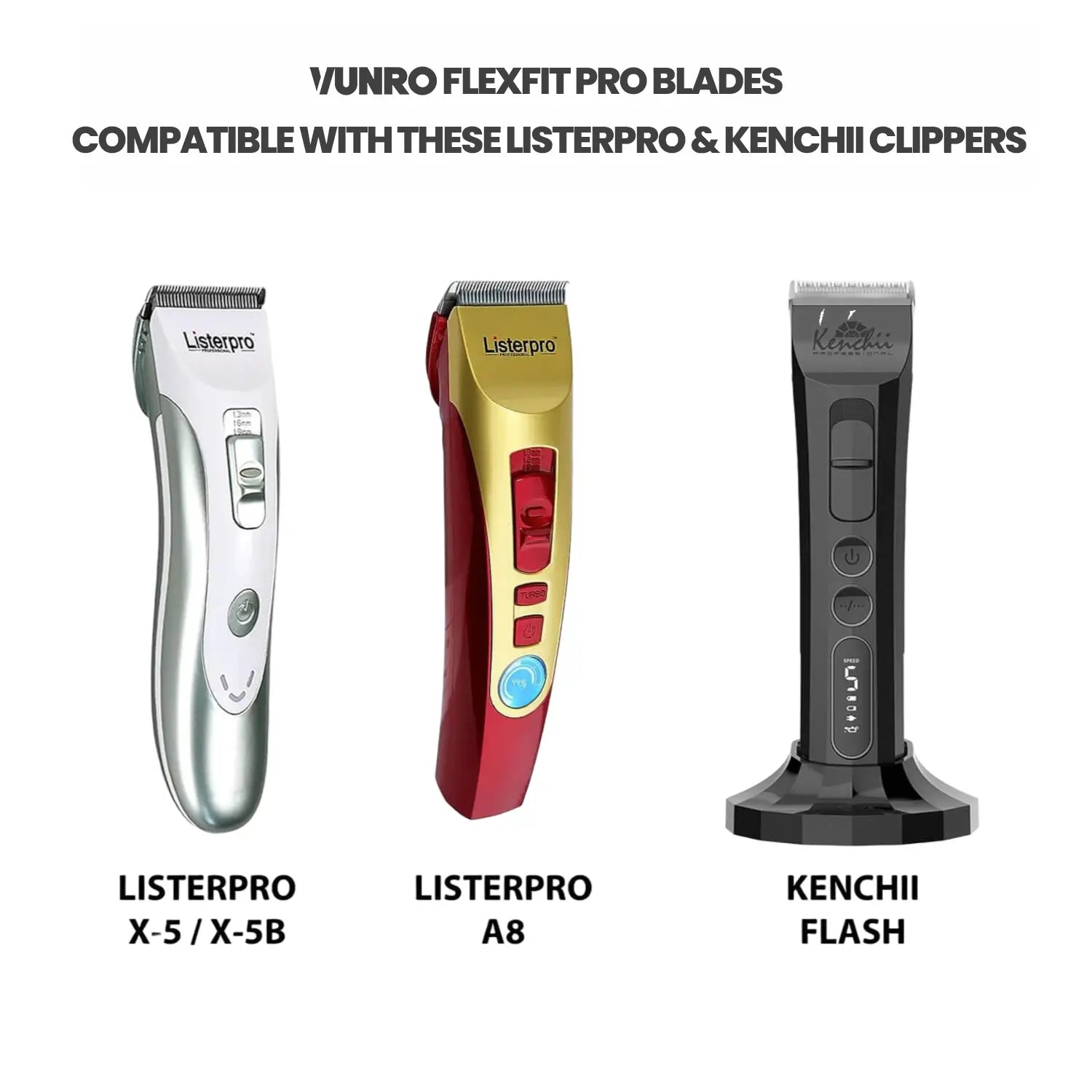 4F FlexFit PRO Dog Trimmer Blade (9.5 mm) by VUNRO